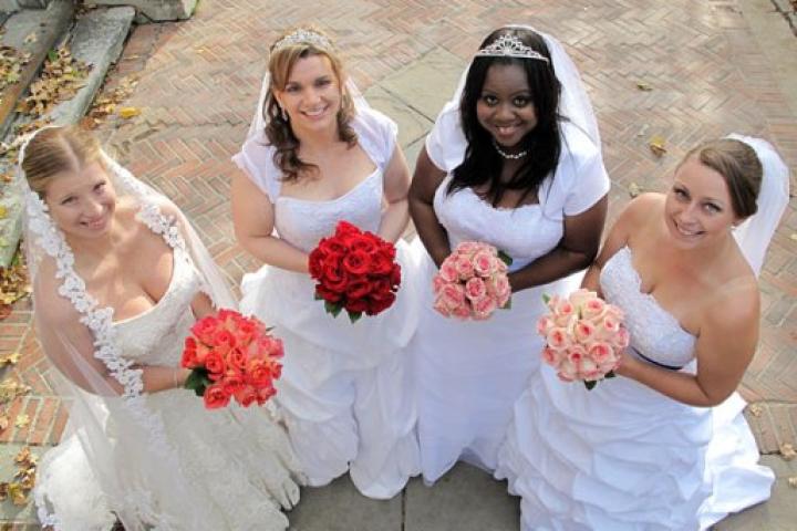 Aretha, Heather, Kelly, and Mary.