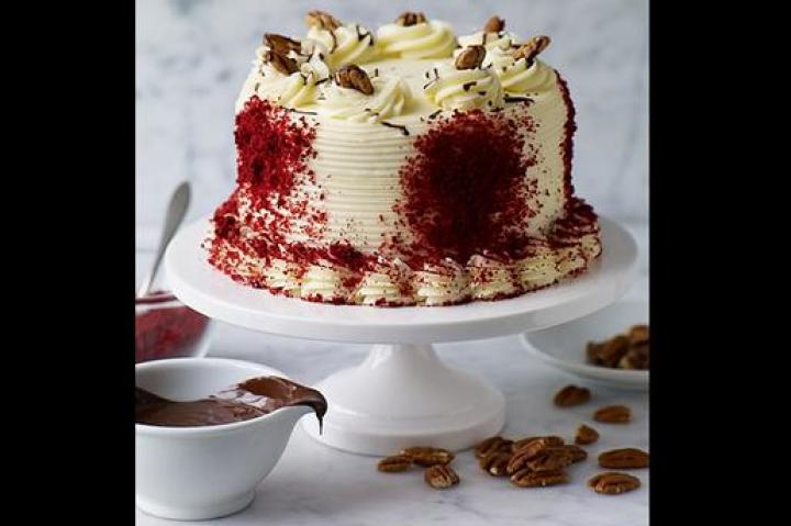 Inspired by a favorite of the American South, Red Velvet Cake is a relatively new but very popular addition to the Carlo's Bake Shop repertoire.