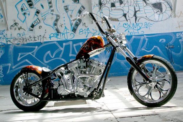 See more pictures of Jesse James' bikes at WestCoastChoppers.com