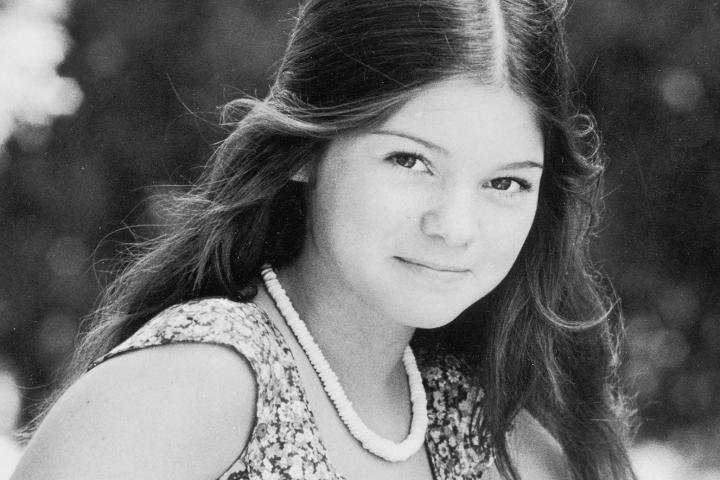Delaware-born Valerie Bertinelli knew at age 14 that she wanted to become an actress. Here she is as a fresh-faced ingenue in 1975.