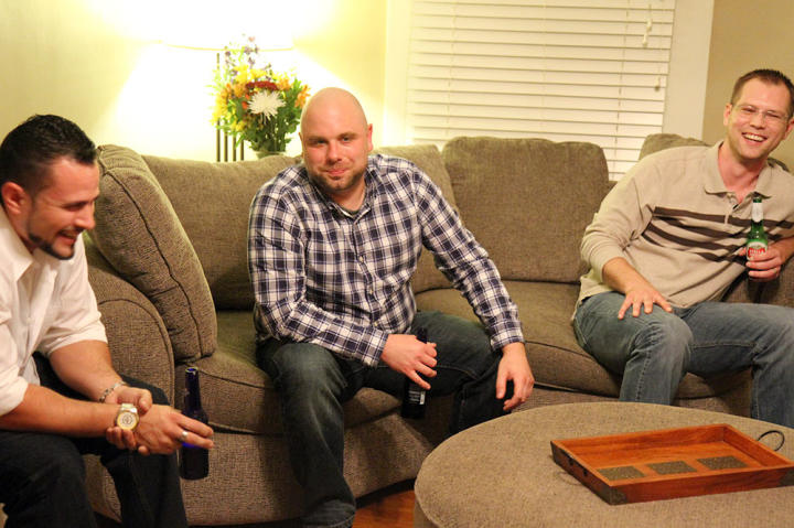 Mike and his friends get ready for his bachelor party. Though it's a low-key event -- they're just hitting a couple of bars -- the night gets a little rowdy as their group joins forces with a bachelorette party.