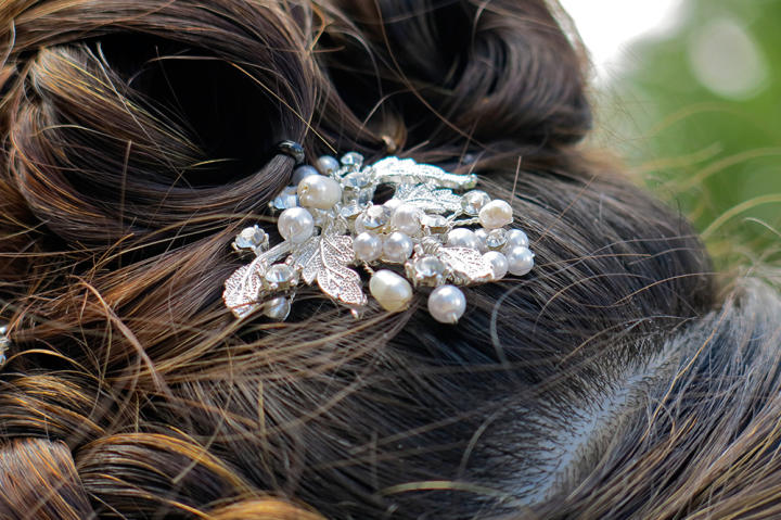 Felicia's hair accessories.