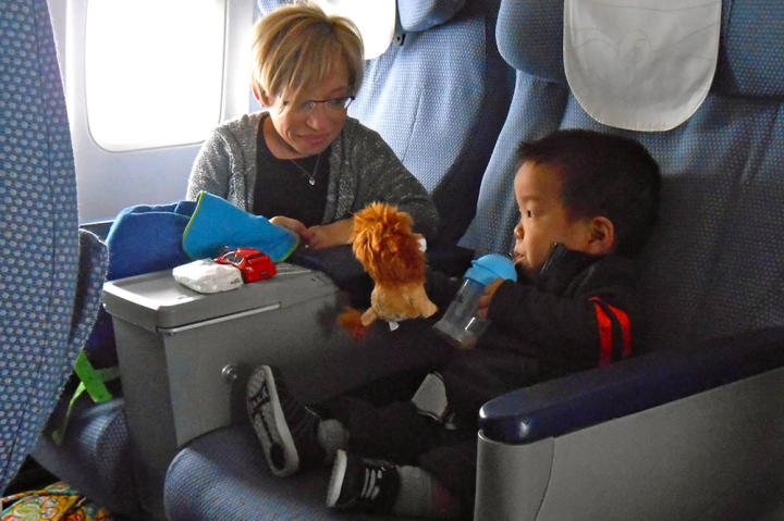 Will is quite the traveler for such a little boy!