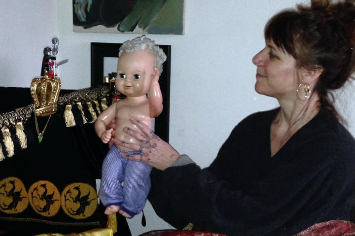 Cat’s ultimate fear is that her doll Volo will be kidnapped.