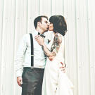 The bride and groom!