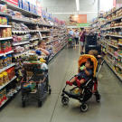 As a little person it can be hard to reach the items high up on the shelves. |