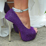 Laura's shoes.