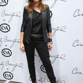 Cindy Crawford at a fashion event in 2012.