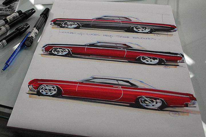The Dynamic 88 Drawing