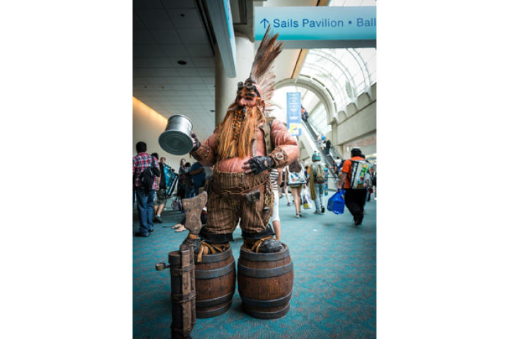 I absolutely loved this costume. When asked to put together a list of my favorites, this immediately came to mind.