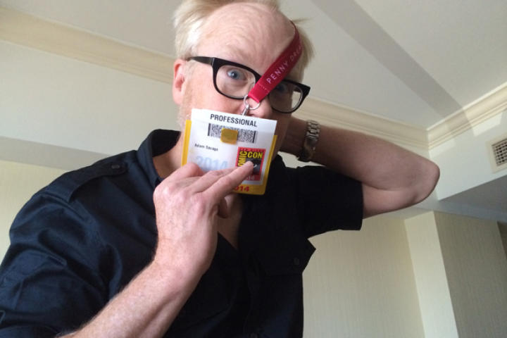 Ah, Comic Con San Diego, that absolutely thrilling experience that Adam Savage looks forward to with aplomb every year. He and Jamie have been appearing at Comic Con annually since 2008.