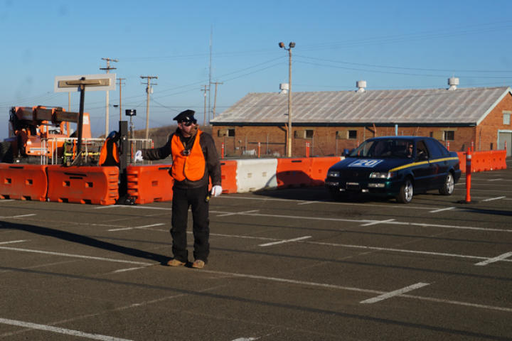 Admitted Jamie, it would be "exhausting" to direct traffic all day long. Why? "You really have to keep your focus at all times to make sure everything’s flowing the way it’s supposed to, and everything happens fast."