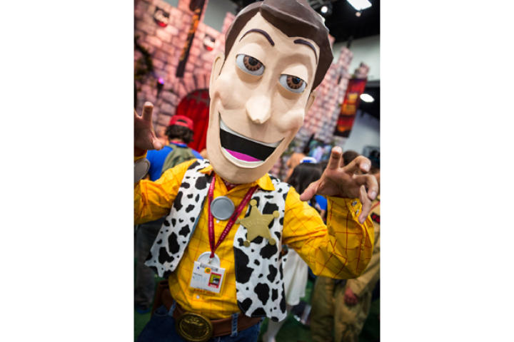 At Comic Con 2014, there were both spot-on perfect replicas ...