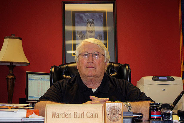 Angola Prison Warden Burl Cain.