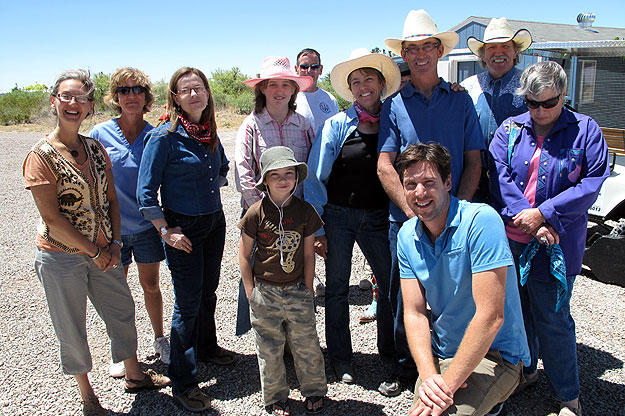 John with the Kitty City staff.