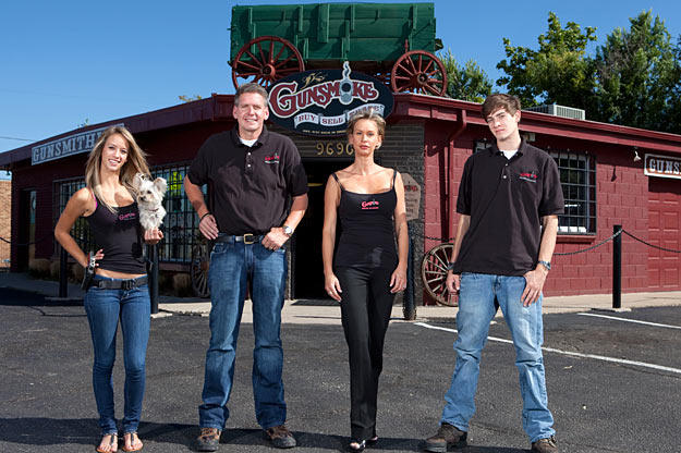 Welcome to Gunsmoke, the place to go for guns in the Rockies.
