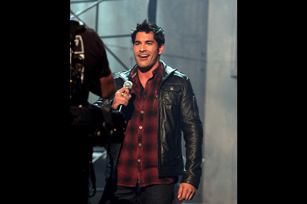 Mike Catherwood — aka Psycho Mike, from KROQ's The Kevin and Bean Show — hosted the event.