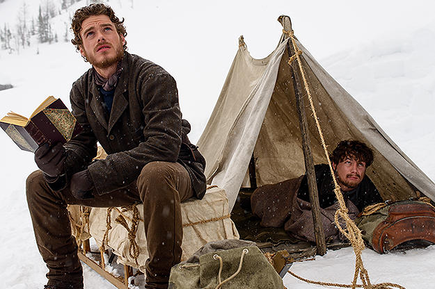 Richard Madden as Bill Haskell in Discovery Channel's Klondike.