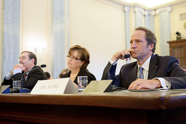 Joining Mike Rowe as witnesses were Leo W. Gerard, International President, The United Steel, Paper and Forestry, Rubber, Manufacturing, Energy, Allied Industrial and Service Workers International Union (United Steelworkers), and Dr. Stephanie Burns, Chairman, Dow Corning Corporation.