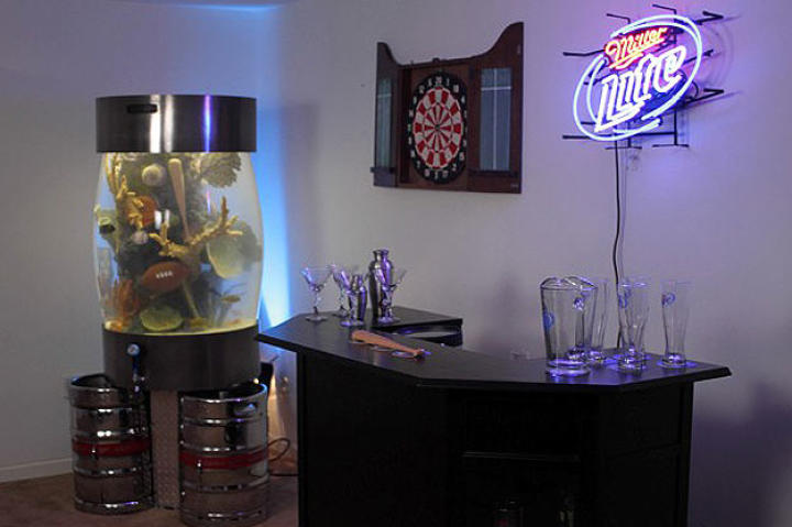 The keg tank after!