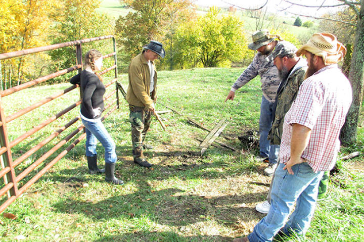 Team Turtle investigates farmer Cole Henson's property.
