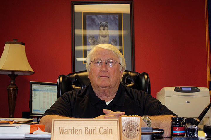 Angola Prison Warden Burl Cain.