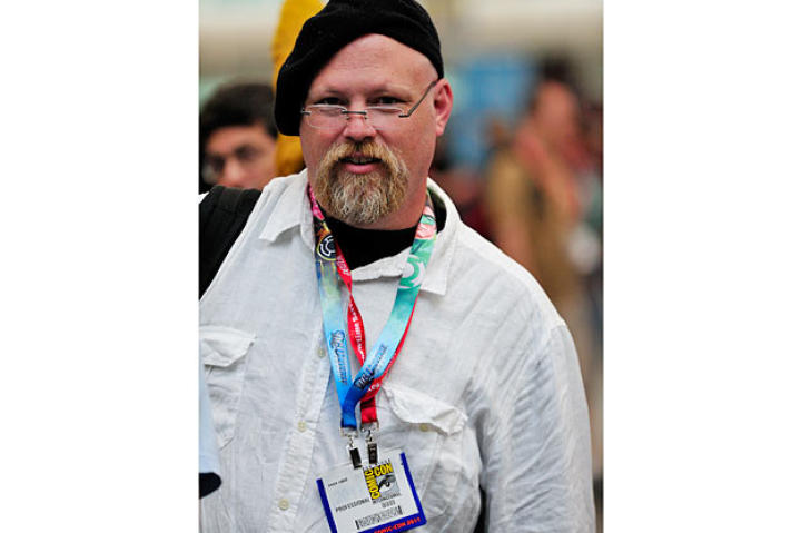 Not a bad likeness of Jamie Hyneman at all! Although sometimes Jamie can be a little freaked out when people dress like him.
