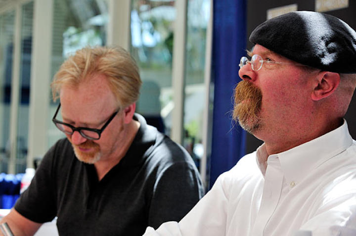 He may not walk the floor like Adam does, but Jamie Hyneman does enjoy Comic Con, especially the fans.