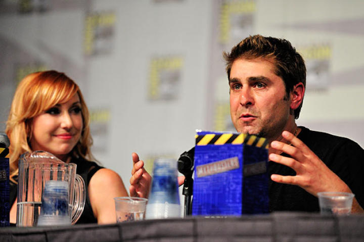 We just want to mention here that Tory Belleci drove for seven hours from Los Angeles to San Diego in bumper-to-bumper traffic to get to Comic Con.