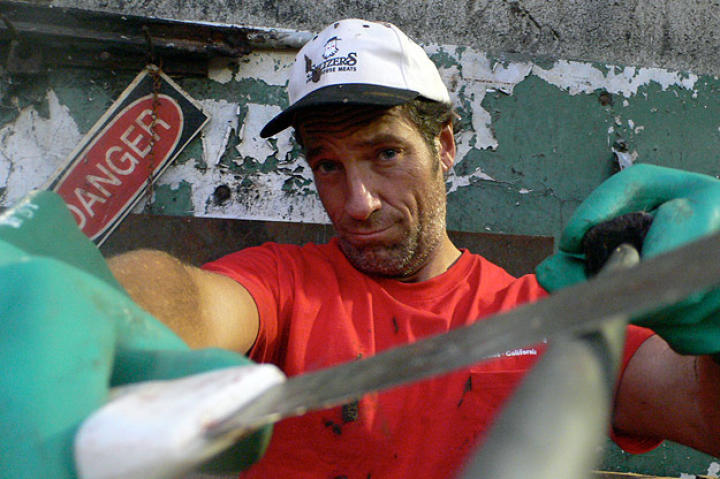What happens to animals when they die of natural causes at farms? Mike Rowe finds out at North State Rendering in California.