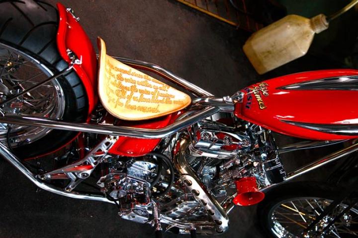 Jesse James' bike.