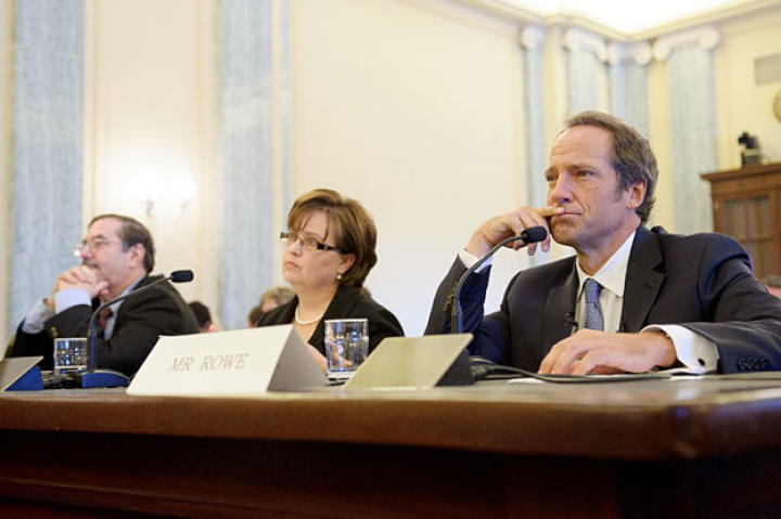 Joining Mike Rowe as witnesses were Leo W. Gerard, International President, The United Steel, Paper and Forestry, Rubber, Manufacturing, Energy, Allied Industrial and Service Workers International Union (United Steelworkers), and Dr. Stephanie Burns, Chairman, Dow Corning Corporation.