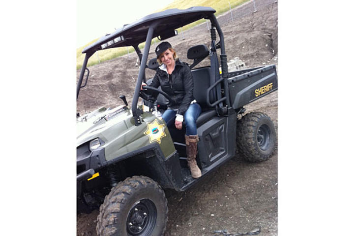 I think Kari Byron has found her new ride! (May 18, 2011)
From Grant's Twitter feed.