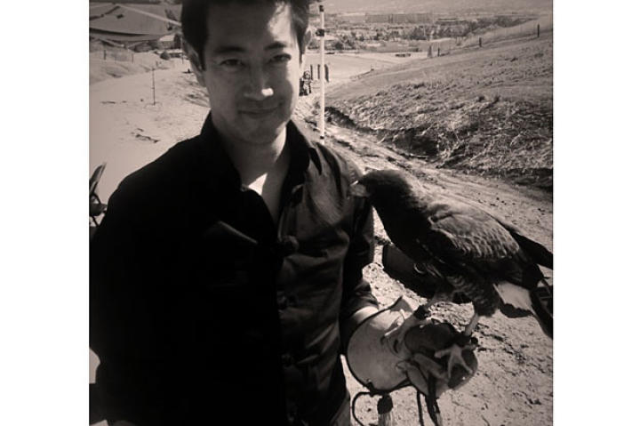 This is Murray. He's a hawk. (May 5, 2011)
From Grant's Twitter feed.