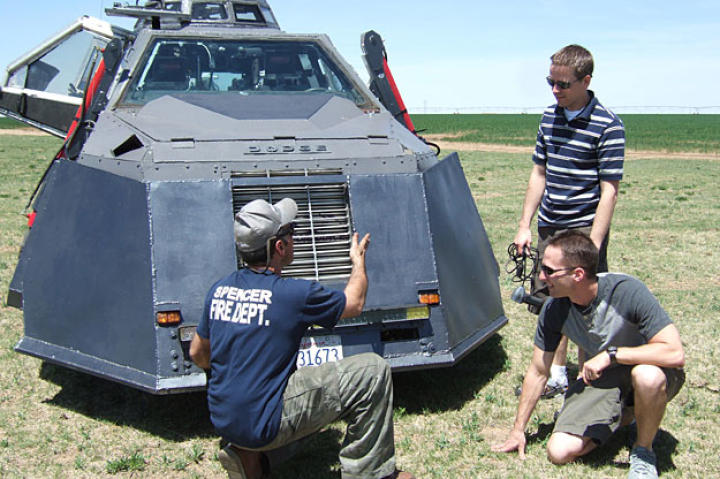 Sean introduces Matt and Brandon to the TIV2 at the start of the 2009 season.