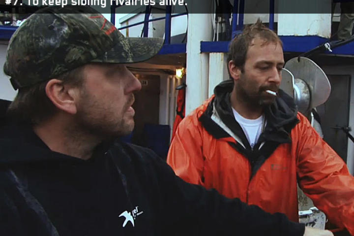 On the Northwestern, brothers Edgar and Norm Hansen challenge one another to a shooting competition. Who's the better shot?