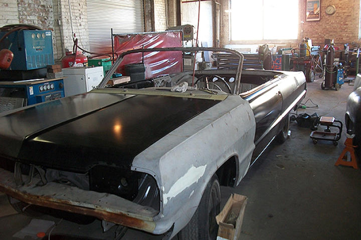 The Impala with many new panels.