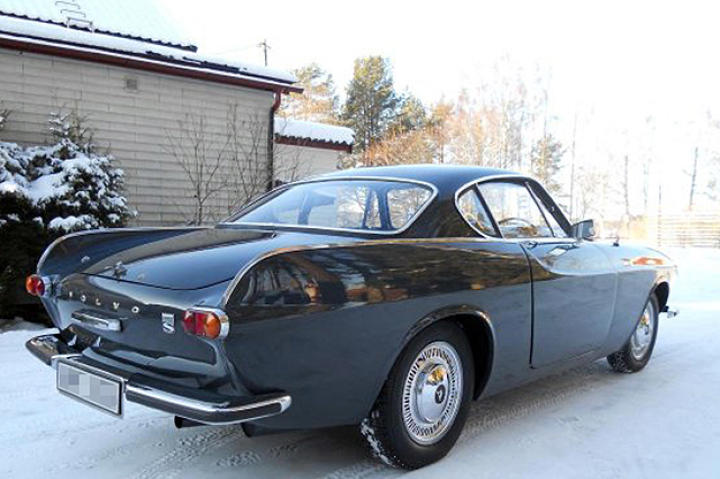 Volvo P1800, car 3 bought in Sweden and shipped to the UK.
