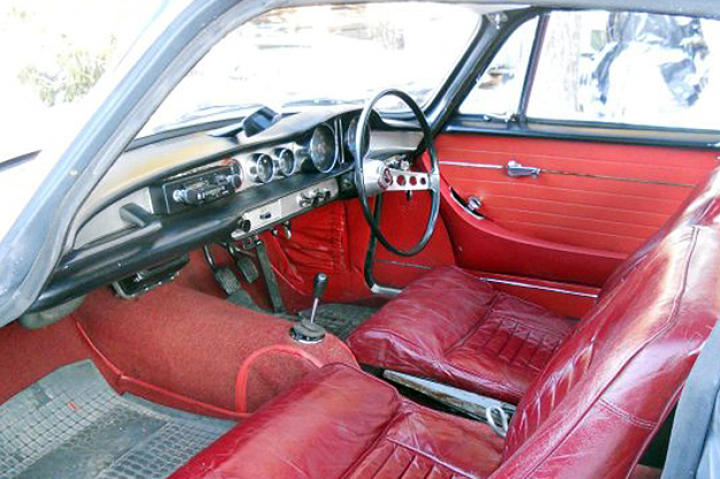 Volvo P1800, car 3 bought in Sweden and shipped to the UK.
