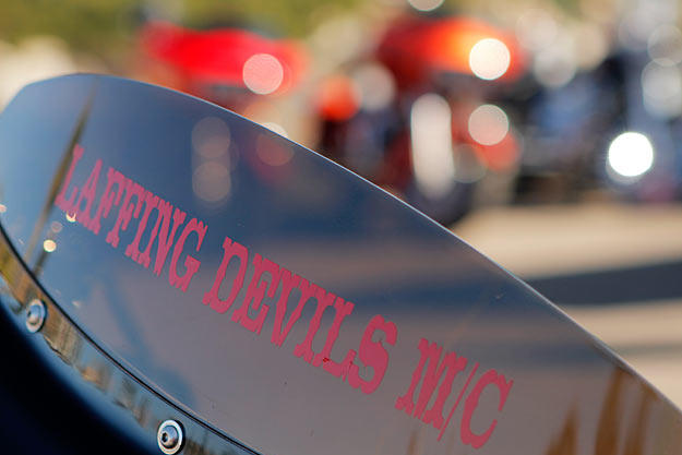 The Laffing Devils, which was once one of the fastest growing motorcycle clubs in the city, has recently splintered off into two separate clubs. Now they are going head to head with new, rival club Sinister Mob Syndicate (Sin Mob for short) for honor, respect, colors...and maybe a little bit of revenge.