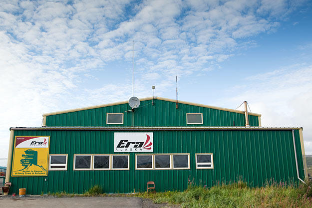 The Era Alaska headquarters at the Unalakeet airport.