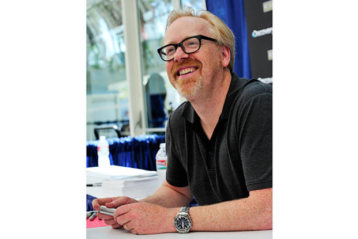 Adam Savage, in all his Comic Con glory.