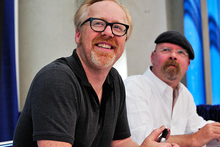 On Saturday, July 23, 2011, Adam Savage and Jamie Hyneman signed autographs and met with fans for two hours at Comic Con.