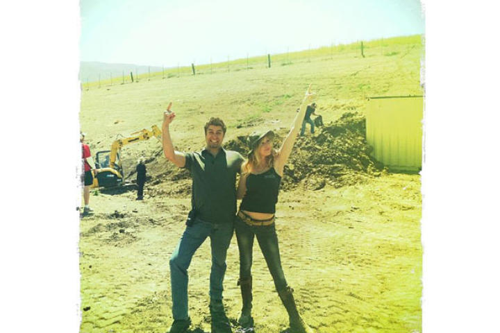 Disco at the bomb range. I love my job! (May 3, 2011)