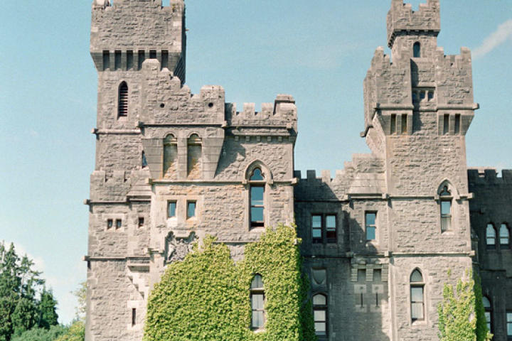 What could be luckier than saying "I do" in a majestic, ivy-covered castle?