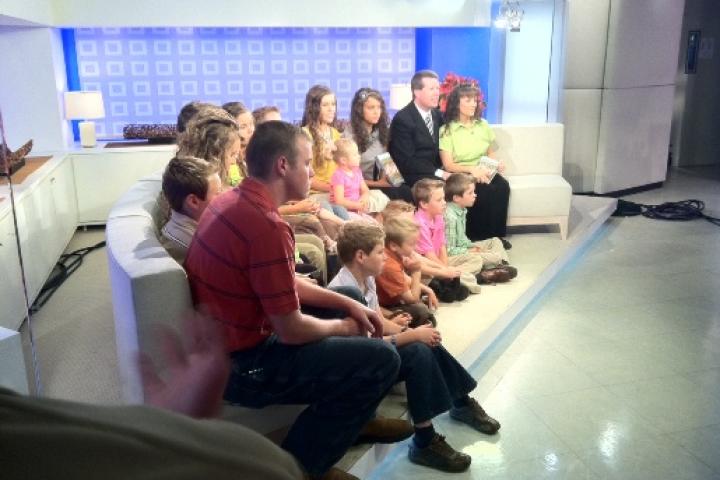 The Duggars appear on NBC's Today Show to promote their new book