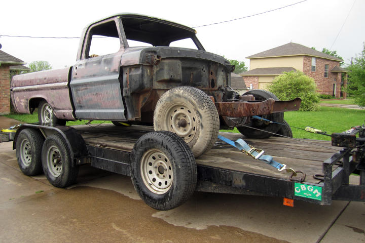 1968 Ford F-100 BEFORE