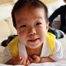 William is definitely not camera shy. Check out Little Couple videos