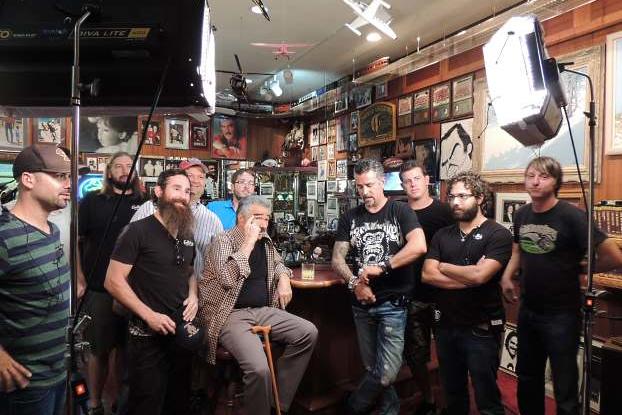Burt Reynolds and the Fast N' Loud Crew