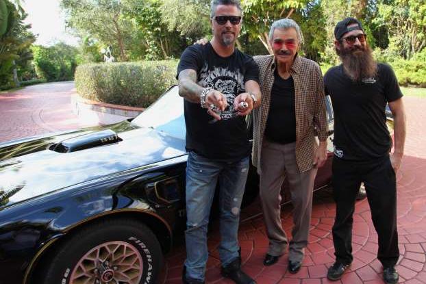 Richard and Aaron with Burt Reynolds